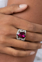 Load image into Gallery viewer, Paparazzi Kinda a Big Deal - Pink Ring
