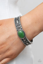 Load image into Gallery viewer, Paparazzi Rural Repose - Green Bracelet
