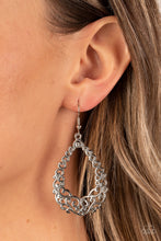 Load image into Gallery viewer, Paparazzi Granada Garland - Silver Earrings
