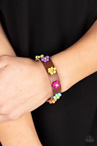 Paparazzi Flowery Frontier - Multi Urban Bracelet