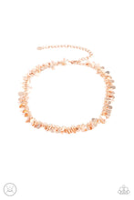 Load image into Gallery viewer, Paparazzi Surreal Shimmer - Rose Gold Choker Necklace

