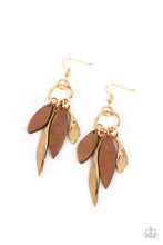 Load image into Gallery viewer, Paparazzi Primal Palette - Gold Earrings
