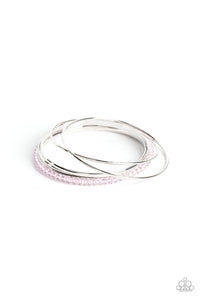 Paparazzi Prismatic Pizazz - Pink Bracelets