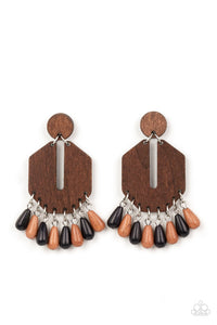 Paparazzi Western Retreat - Multi Earrings