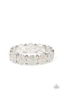 Paparazzi Palace Intrigue - Iridescent Bracelet