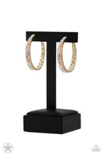 Load image into Gallery viewer, Paparazzi GLITZY By Association - Gold Hoop Earrings
