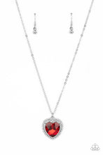 Load image into Gallery viewer, Paparazzi Sweethearts Stroll - Red Necklace
