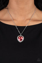 Load image into Gallery viewer, Paparazzi Sweethearts Stroll - Red Necklace
