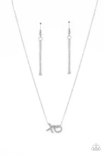 Load image into Gallery viewer, Paparazzi Hugs and Kisses - Silver Necklace
