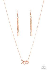 Paparazzi Hugs and Kisses - Copper Necklace