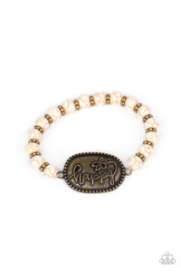Paparazzi Lively Landscape - Brass Bracelet