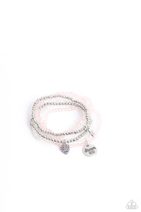 Paparazzi Teenage DREAMER - Pink Bracelets