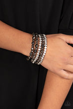 Load image into Gallery viewer, Rasheedah Top Notch Twinkle - Black Bracelets
