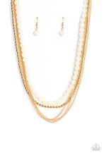 Load image into Gallery viewer, Paparazzi Boardwalk Babe - Gold Necklace
