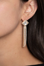 Load image into Gallery viewer, Paparazzi Seasonal Sparkle - Gold Earrings
