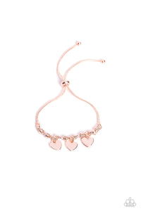 Paparazzi Romance Tale - Rose Gold Bracelet