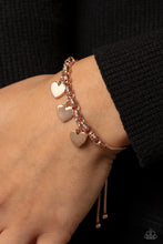 Load image into Gallery viewer, Paparazzi Romance Tale - Rose Gold Bracelet
