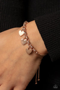 Paparazzi Romance Tale - Rose Gold Bracelet