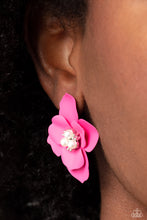 Load image into Gallery viewer, Paparazzi Jovial Jasmine - Pink Earrings
