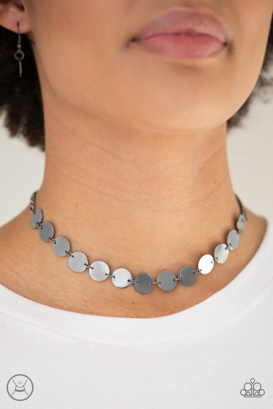 Paparazzi Faster Than SPOTLIGHT - Black Choker Necklace