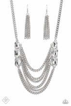 Load image into Gallery viewer, Paparazzi Come CHAIN or Shine - White Necklace
