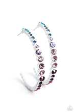 Load image into Gallery viewer, Paparazzi Gossip CURL - Multi Hoop Earrings

