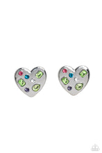 Load image into Gallery viewer, Paparazzi Relationship Ready - Green Earrings
