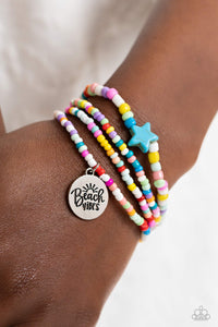 Paparazzi Wave Riding - Multi Stretch Bracelets