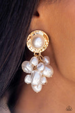 Load image into Gallery viewer, Paparazzi Long Time No SEA - Gold Earrings
