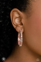 Load image into Gallery viewer, Paparazzi Glitzy by Association - Copper Hoop Earrings
