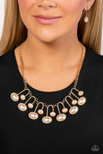 Load image into Gallery viewer, Paparazzi Abstract Adornment - Gold Necklace
