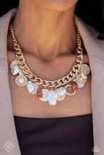 Load image into Gallery viewer, Paparazzi Now SEA Here - Gold Necklace
