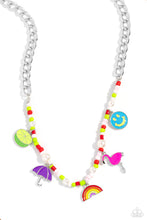 Load image into Gallery viewer, Paparazzi Summer Sentiment - Red Necklace
