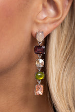 Load image into Gallery viewer, Paparazzi Sophisticated Stack - Multi Earrings
