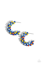 Load image into Gallery viewer, Paparazzi Balloon Backdrop - Blue Earrings
