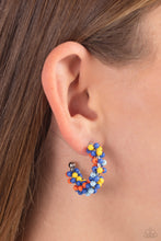 Load image into Gallery viewer, Paparazzi Balloon Backdrop - Blue Earrings
