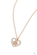Load image into Gallery viewer, Paparazzi PET in Motion - Rose Gold Necklace

