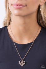Load image into Gallery viewer, Paparazzi PET in Motion - Rose Gold Necklace

