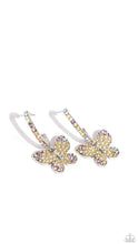 Load image into Gallery viewer, Paparazzi Whimsical Waltz - Yellow Earrings
