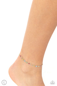 Paparazzi Familiar Florals - Multi Anklet