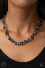 Load image into Gallery viewer, Paparazzi Rebel Grit - Black Choker Necklace
