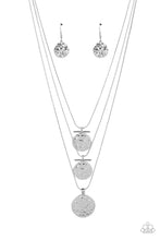 Load image into Gallery viewer, Paparazzi  Dizzying Discs - Silver Necklace

