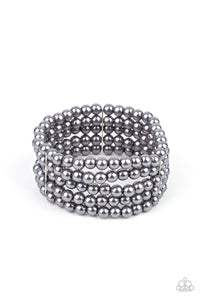 Paparazzi A Pearly Affair - Silver Pearl Bracelet