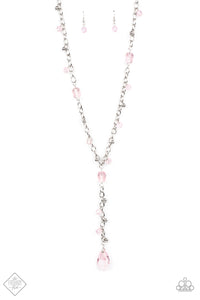Paparazzi Afterglow Party - Pink Necklace