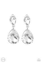 Load image into Gallery viewer, Paparazzi Aim For The MEGASTARS - White Earrings
