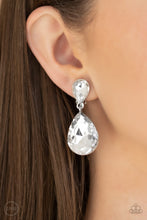 Load image into Gallery viewer, Paparazzi Aim For The MEGASTARS - White Earrings
