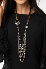 Load image into Gallery viewer, Paparazzi All The Trimmings - Brown Necklace

