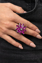 Load image into Gallery viewer, Paparazzi Am I GLEAMING? - Pink Rhinestone Ring

