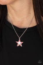 Load image into Gallery viewer, Paparazzi American Anthem - Red Star Necklace
