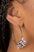 Load image into Gallery viewer, Paparazzi Arctic Attitude - Multi Hoop Earrings
